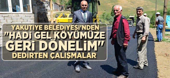 Başkan Korkut köylerde yeni yaşam kuruyor