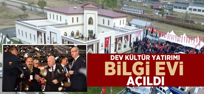 Nurettin Topçu Bilgi Evi Açıldı