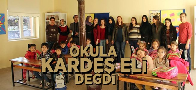 Kardeş okula tamir ve tadilat yaptılar