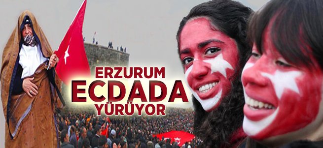 Erzurum 12 Kasım'da tabyalara yürüyor