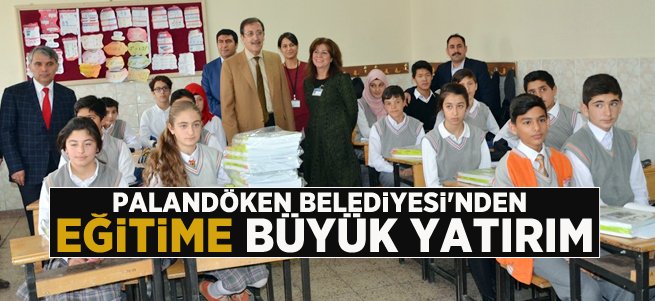 Palandöken Belediyesi'nden eğitime büyük yatırım