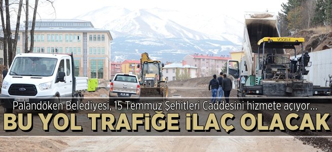 15 Temmuz Şehitleri Caddesi hizmete açılıyor