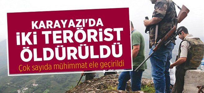 Karayazı'da 2 terörist öldürüldü