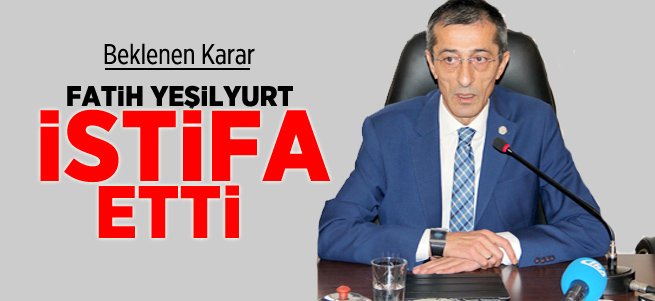 AK Parti Erzurum İl Başkanı istifa etti
