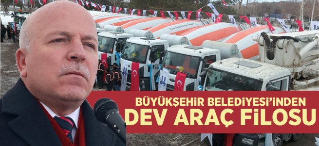 Büyükşehir’den bir yatırım daha: 8'inci araç filosu