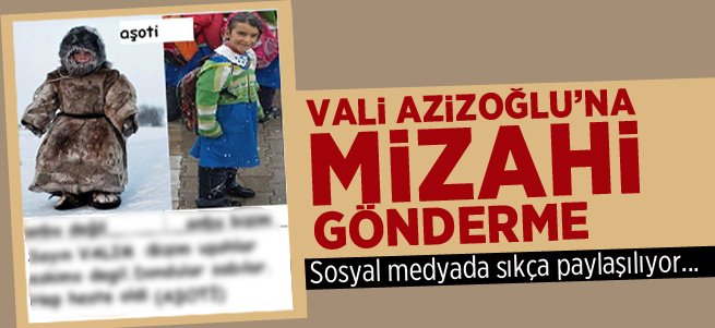 "Aşoti"den Vali Azizoğlu'na Gönderme
