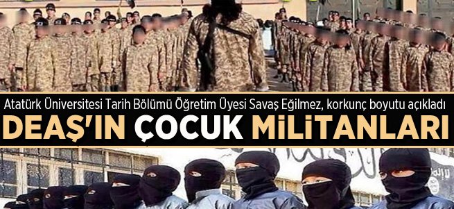 DEAŞ’ın çocuk militanları