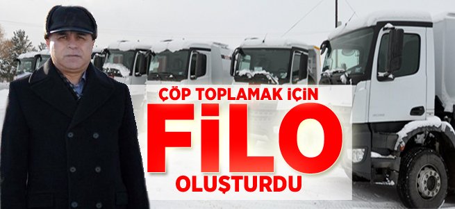 Yakutiye çöp toplamak için filo oluşturdu