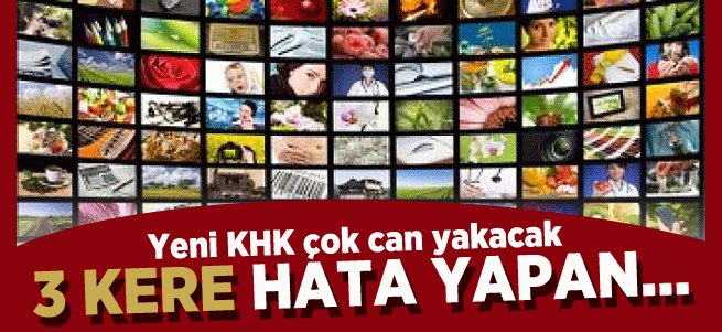 3 kez hata yapan TV kanalı yandı