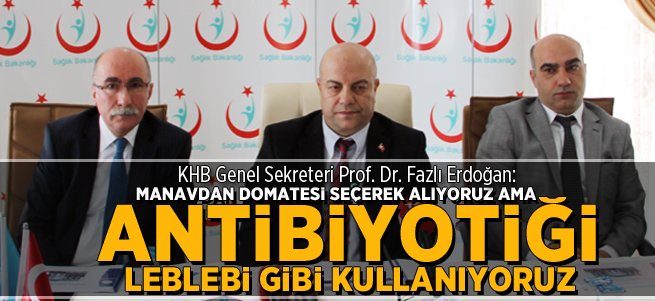 “Sezaryen ve antibiyotik kullanımda birinciyiz”