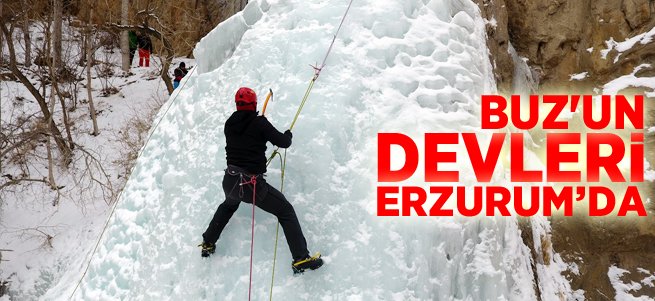 Buz’un Devleri Erzurum’da