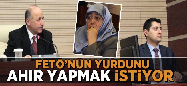 FETÖ'nün yurdunu ahır yapmak istiyor