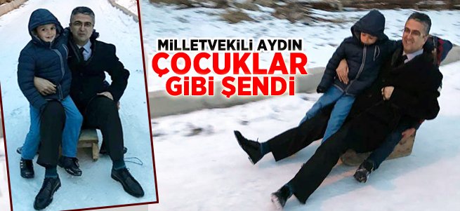 MHP'li Aydın çocukluğuna döndü