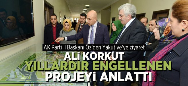 AK Parti İl Başkanı Öz’den Yakutiye'ye ziyaret