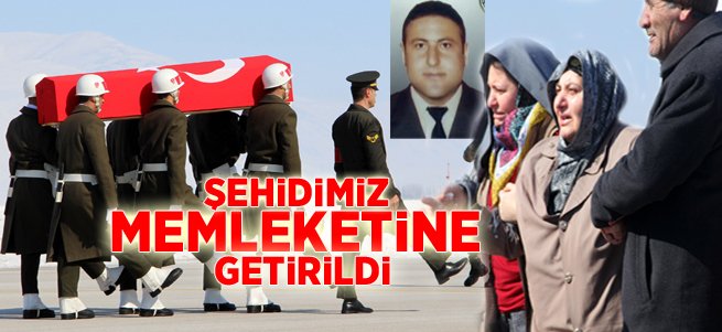 Fırat Kalkanı şehidinin naaşı memleketine getirildi 