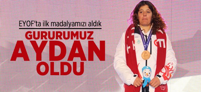 Türkiye ilk madalyasını kazandı