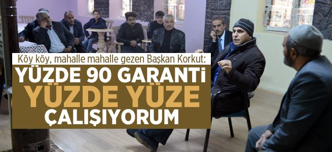 "Yüzde 90 garanti, yüzde yüze çalışıyorum"