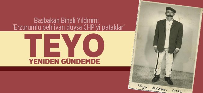 Teyo Pehlivan Başbakan'ın Gündeminde