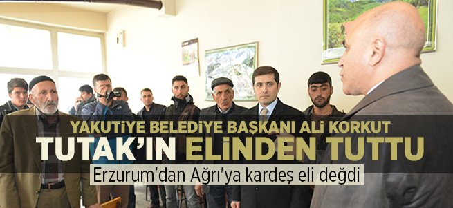 Erzurum'dan Ağrı'ya kardeş eli değdi 