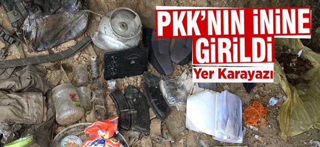Karayazı'da PKK'nın inine girildi