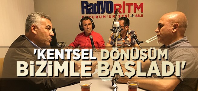 Ali Korkut, Radyo Ritm’e konuk oldu... 