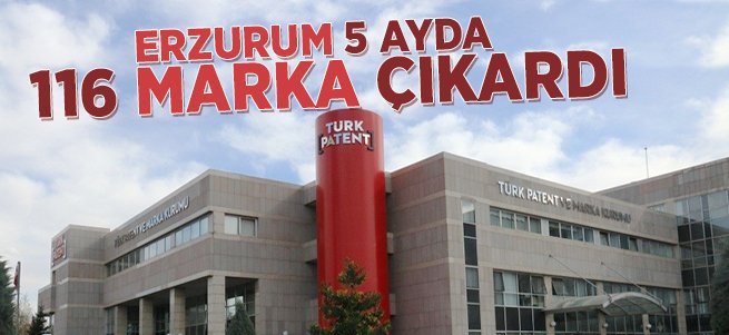 Erzurum 5 ayda 116 marka çıkardı 