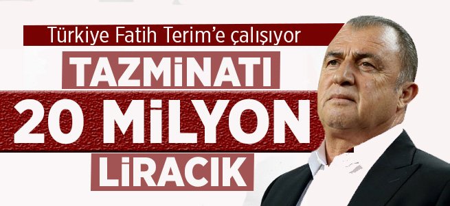 Fatih Terim'in alacağı tazminat belli oldu