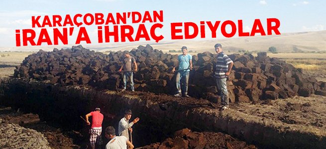 Karaçoban’dan İran’a ‘Bitki torfu’ ihracatı