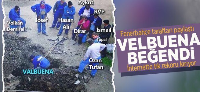 Fenerbahçe taraftarından Valbuena paylaşımı