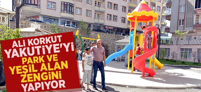 Yakutiye'yi Park Ve Yeşil Alan Zengini Yapıyor