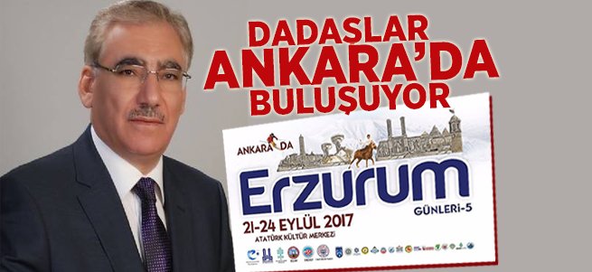 Ankara’da Erzurum tanıtım günleri etkinliği