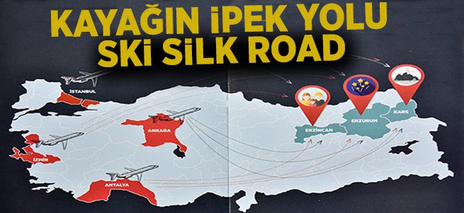 ‘Ski Silk Road’  Türkiye’ye tanıtılıyor