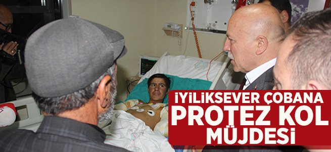 Sekmen’den iyiliksever çobana protez kol sözü 