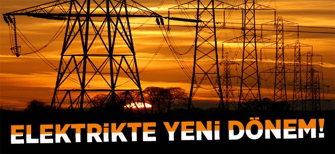 Elektrikte yeni dönem!