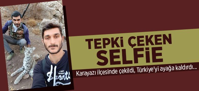 Nesli tükenmekte olan vaşağı vurup selfie yaptılar