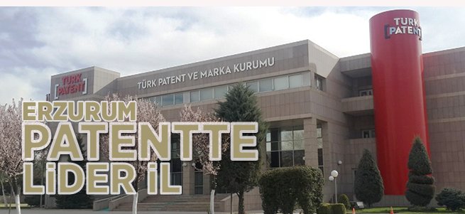 Erzurum Patentte Lider İl 