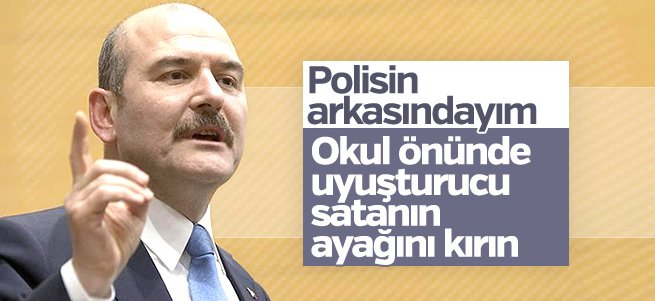 Soylu: Kimse bizim geleceğimizi zehirleyemez