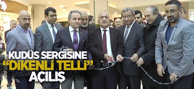 Kudüs Sergisine “Dikenli Telli” Açılış 