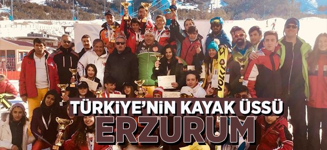 Türkiye’nin Kayak Üssü Erzurum 