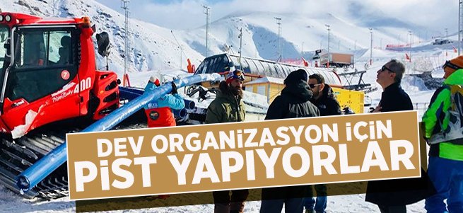 Dev Organizasyon İçin Pist Yapıyorlar 