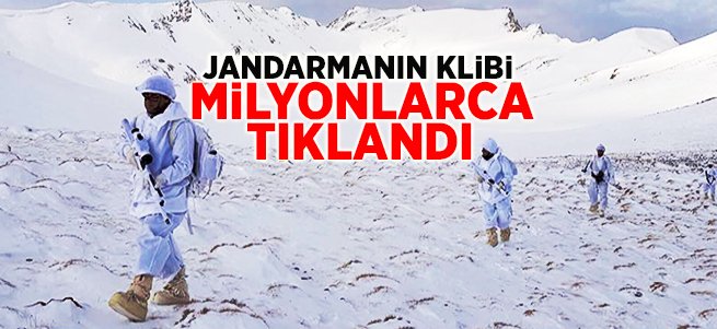 Jandarmanın Klibi Milyonlarca Tıklandı