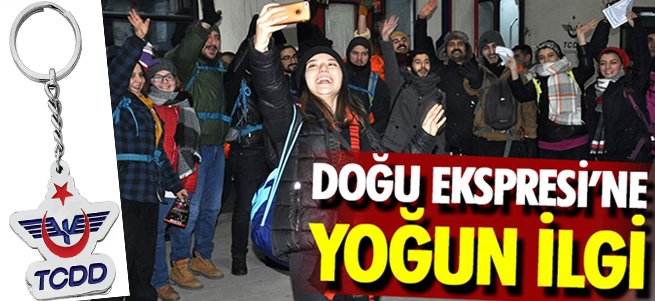 Doğu Ekspresi'ne yoğun ilgi