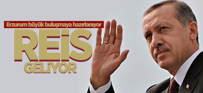 Cumhurbaşkanı Erdoğan Erzurum'a geliyor