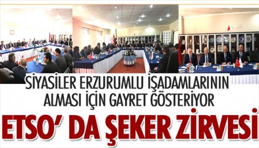 ETSO'da şeker zirvesi