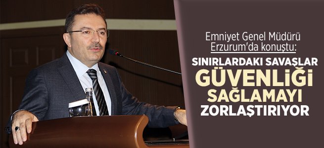 Selami Altınok Erzurum'da konuştu 