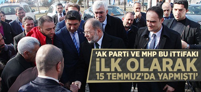 Başbakan Yardımcısı Akdağ'dan ittifak yorumu