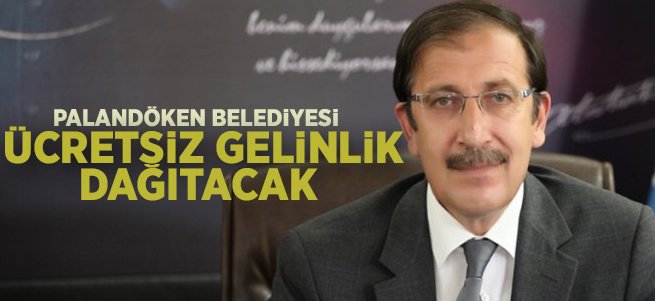 Palandöken belediyesi ücretsiz gelinlik dağıtacak