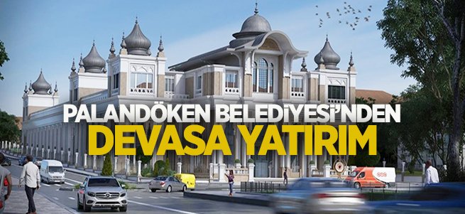 Palandöken belediyesinden devasa yatırım 