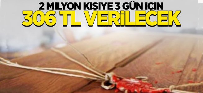 Seçim görevlilerine 3 gün için 306 TL verilecek