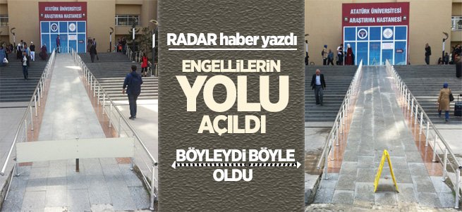 RADAR HABER yazdı, engel kalktı...